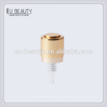 Golden aluminum 15mm 0.09cc perfume spray pump